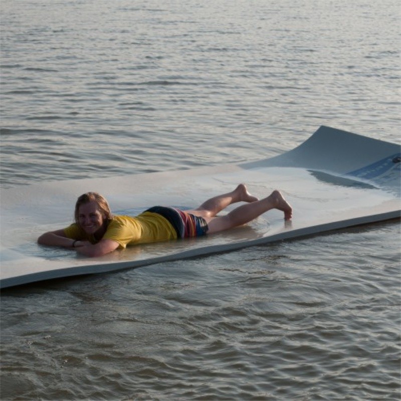 Pool & Beach: Water Trampolines: WaterMat Shark Extra Large Floating Mat