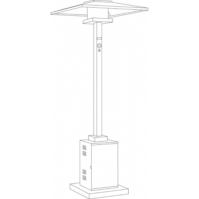 Terrazzo Standup Patio Heater Cover alternative photo #0