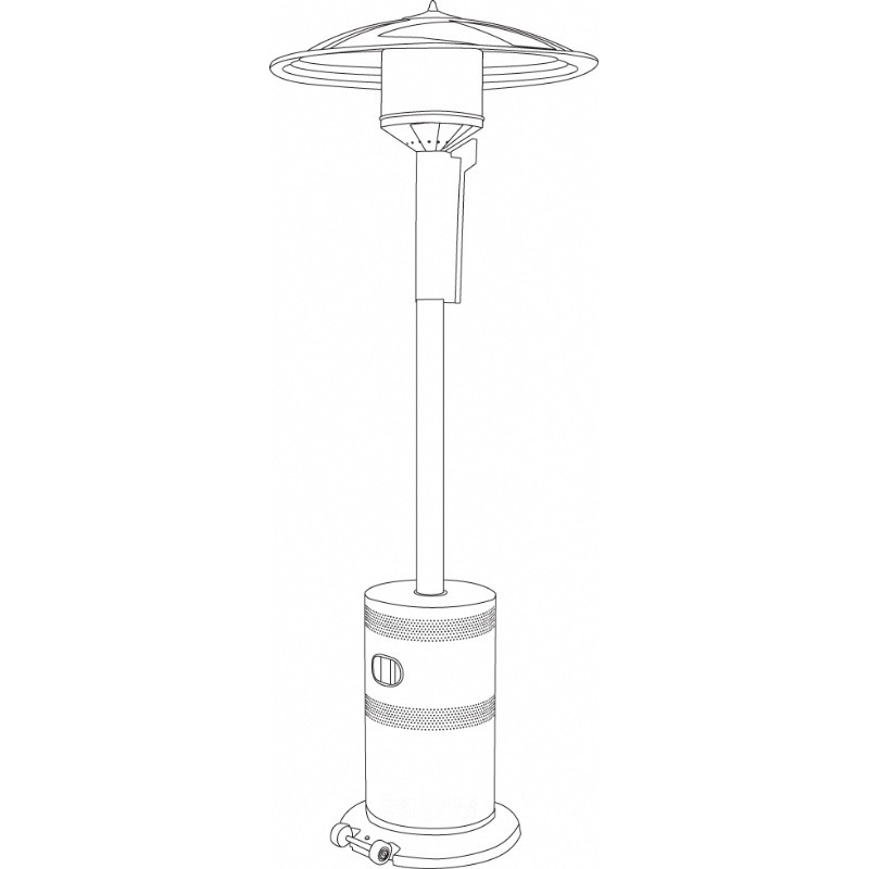 Veranda Standup Patio Heater Cover alternative photo #0