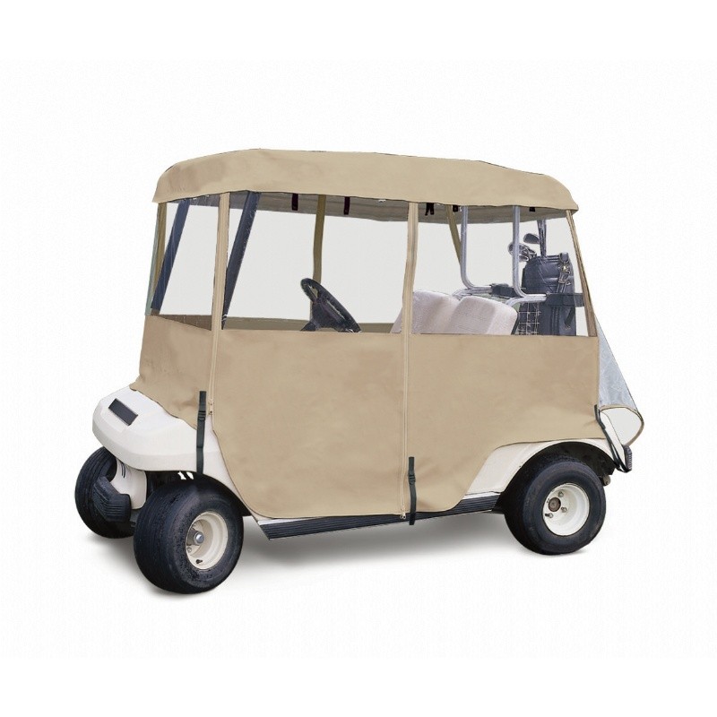 Deluxe 4-Sided Golf Car Four-Person Enclosure