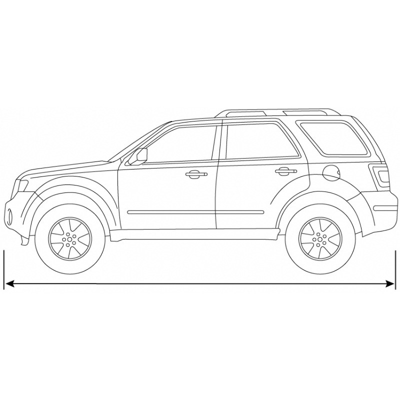 OverDrive PolyPRO™ 1 SUV/Pickup Cover 187 inch alternative photo #1