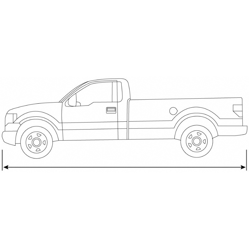 OverDrive PolyPRO&trade; 1 SUV/Pickup Cover 230 inch alternative photo
