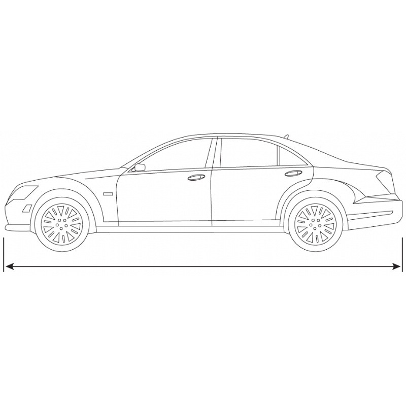 OverDrive PolyPRO&trade; 3 Sedan Car Cover 210 inch alternative photo #0