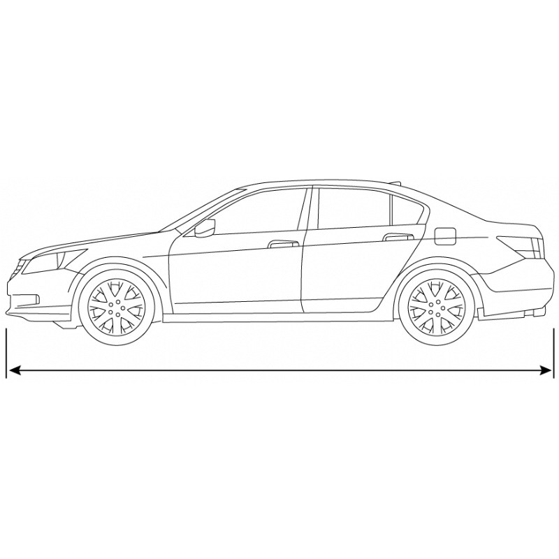 OverDrive PolyPRO&trade; 3 Sedan Car Cover 190 inch alternative photo