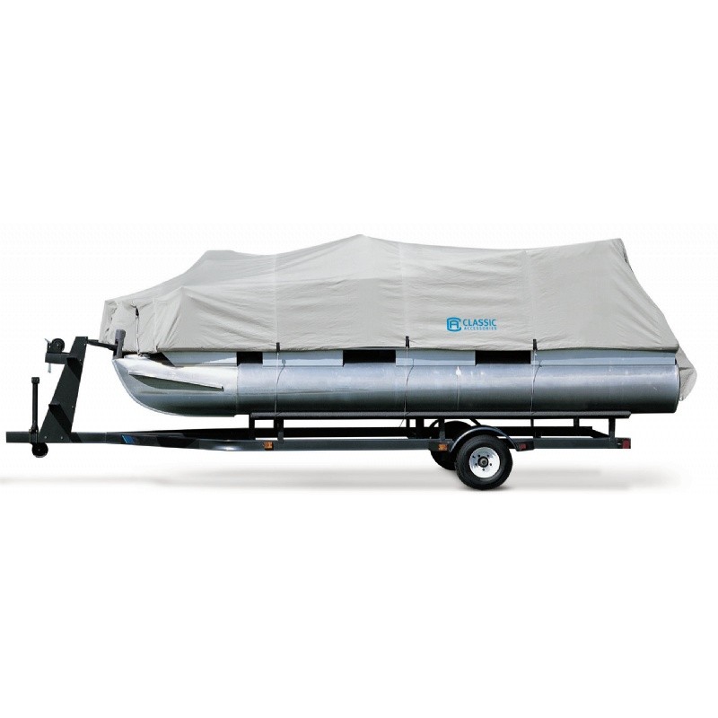 Patio Furniture Covers: Boat Covers: Hurricane™ Pontoon Boat Cover 17-20 feet