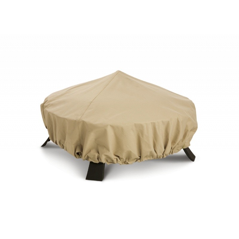 Patio Furniture Covers: Patio Grill Covers: Terrazzo Fire Pit Cover 44"D