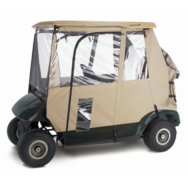 Patio Furniture Covers: Golf Car Covers: Deluxe 3-Sided Golf Car Adapter Bar