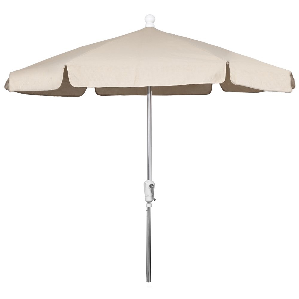Fiberbuilt Garden Umbrella Hexagon 7.5 Feet Textiline Top