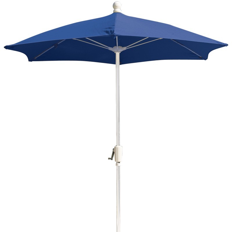 Most Popular: Shading & Cooling: Patio Umbrellas: Fiberbuilt Patio Umbrella Hexagon 9 feet White Pole