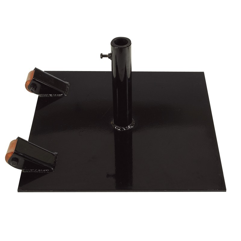 Most Popular: Shading & Cooling: Patio Umbrella Bases: Steel Square Base with Wheels 78 lbs.