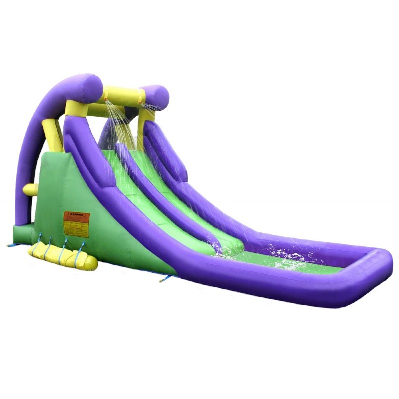 Pool & Beach: Water Slides: Kidwise Inflatable Double Water Slide