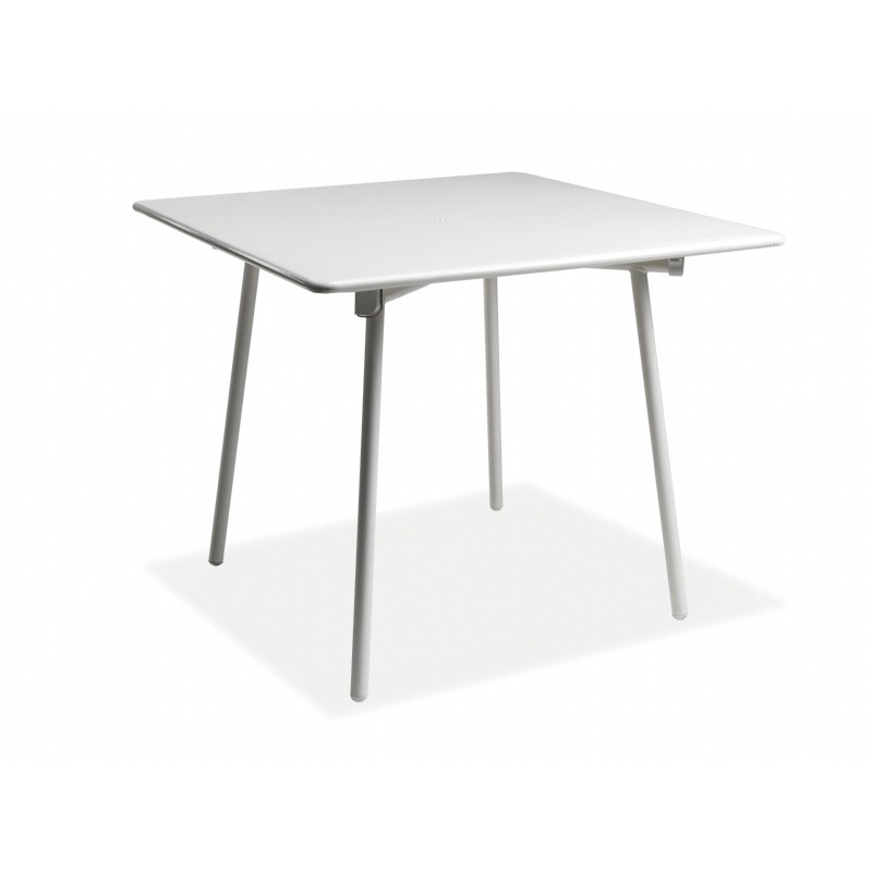Onda Metal Square Outdoor Dining Table 34 inch