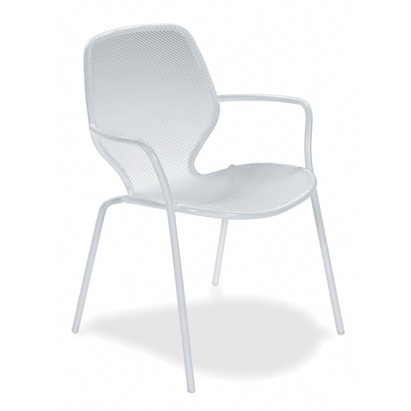 Outdoor Furniture: Dining Chairs: Onda Metal Outdoor Dining Chair