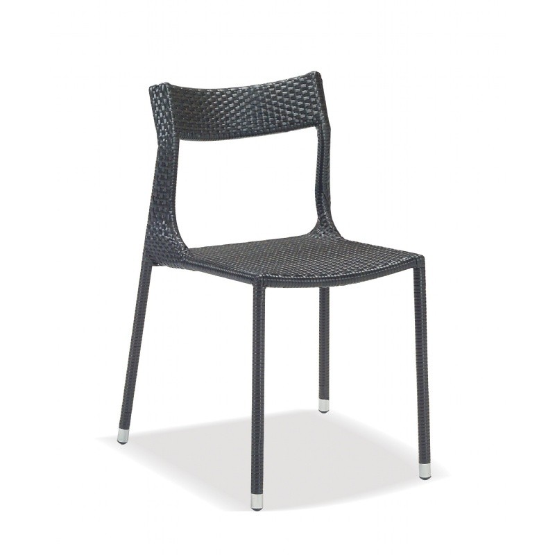 Teebe Outdoor Wicker Dining Chair