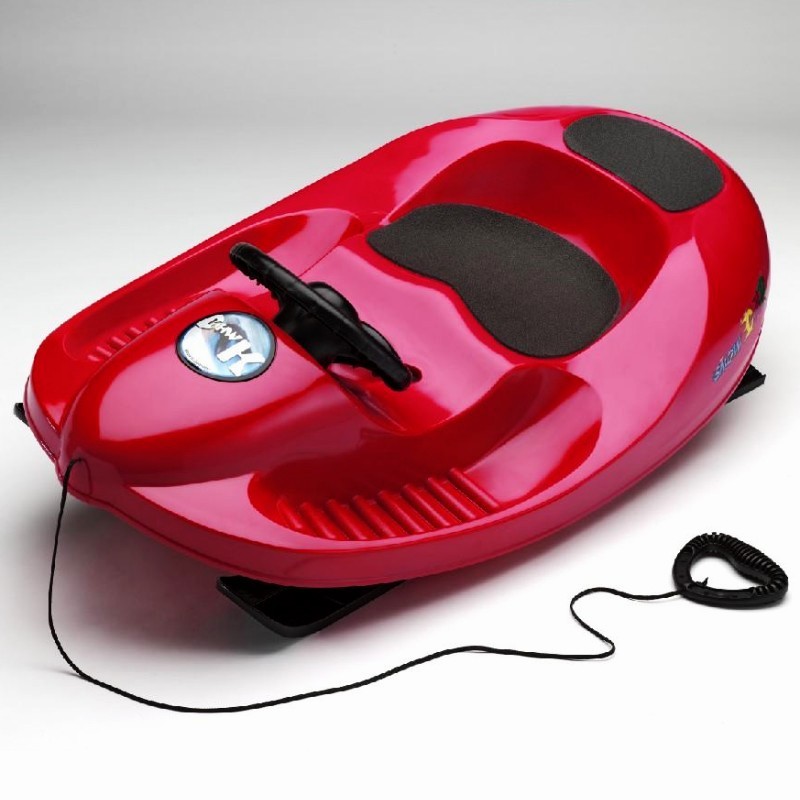 Pool & Beach: Snow Sleds: Snow Car Plastic Snow Sled Red