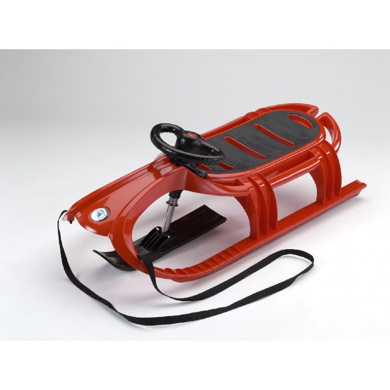Pool & Beach: Snow Sleds: Snow Tiger Deluxe Plastic Snow Sled Red