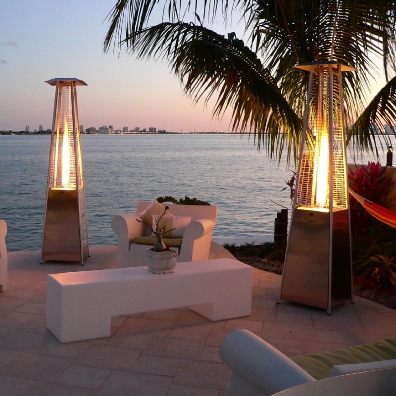 Home & Garden: Patio Heaters: Bonfire Torch Natural Gas Patio Heater