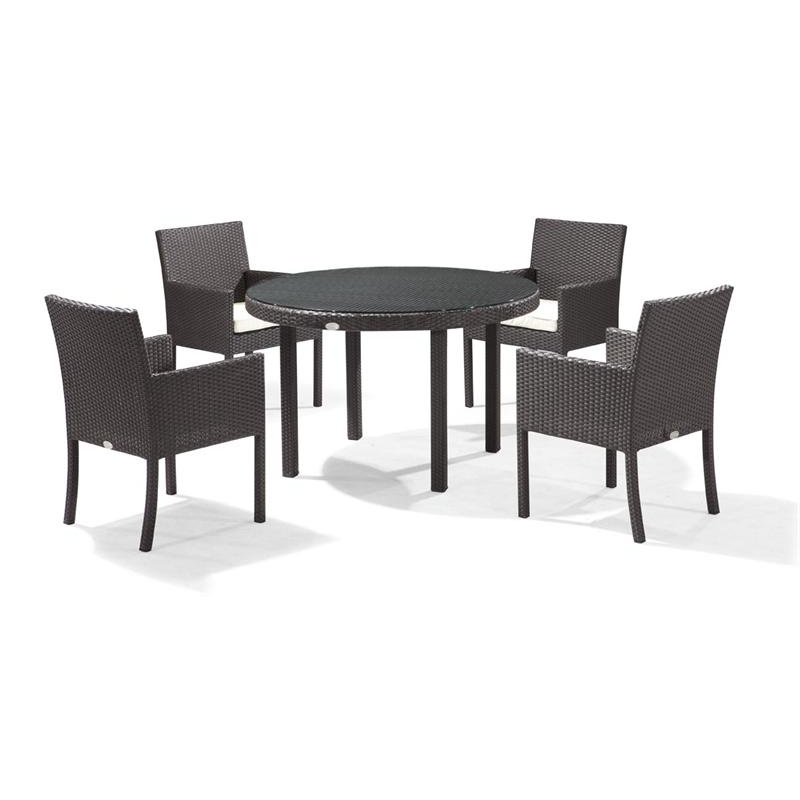 Dijon Modern Patio Dining Set 5 Piece alternative photo #0