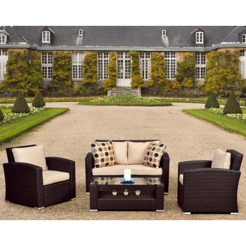 Keywest Modern Outdoor Deep Seating Set 4 Piece alternative photo #0