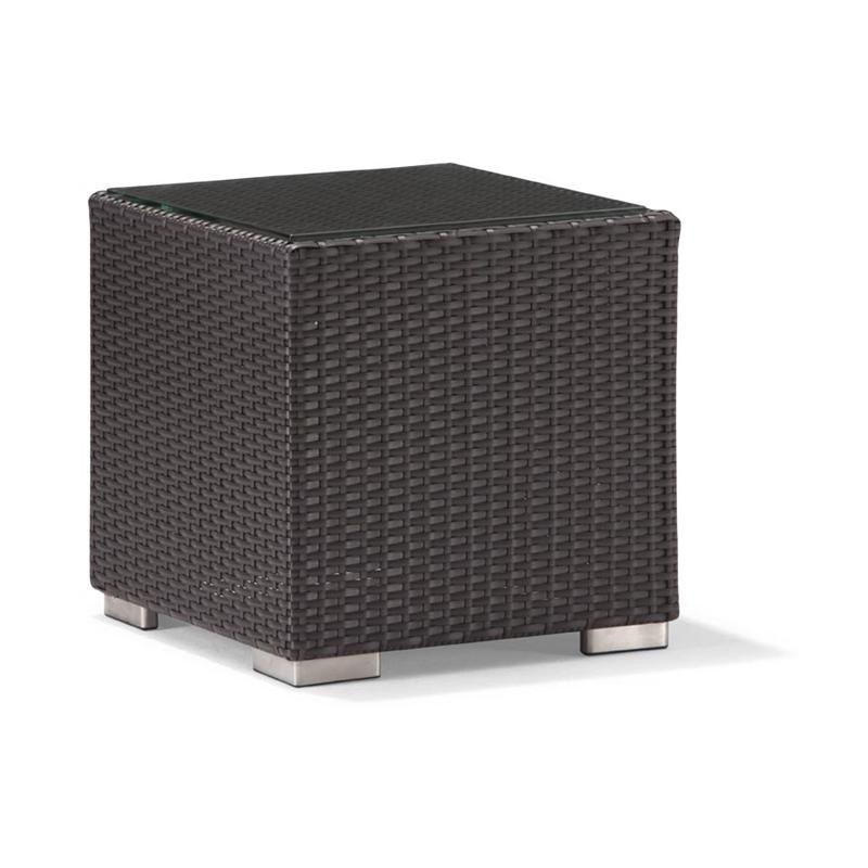 Dijon Patio Square End Table : Coffee Tables