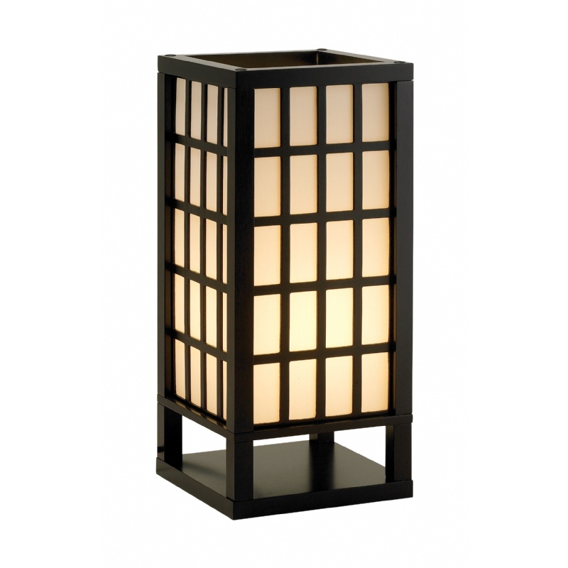 Lighting: Classic Table Lamps: Adesso Black Middleton Table Lantern