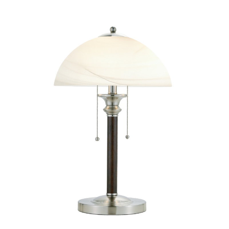 Adesso Walnut Lexington Table Lamp : Modern Table Lamps