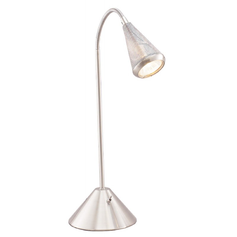 Adesso Steel Venus Gooseneck Table Lamp : Modern Table Lamps