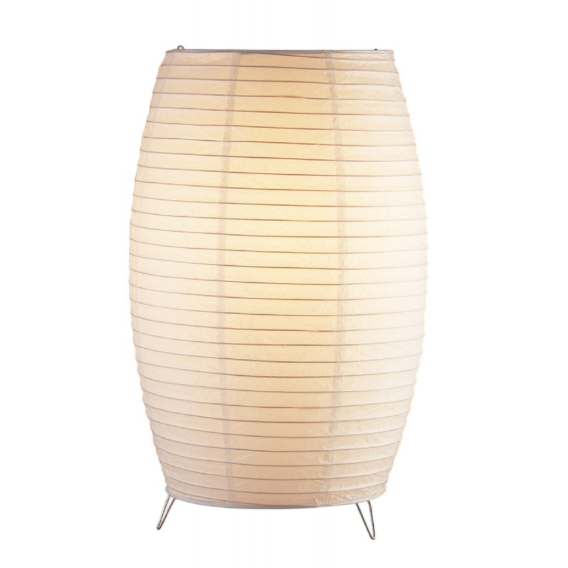 Adesso White Suki Tall Table Lantern : Modern Table Lamps