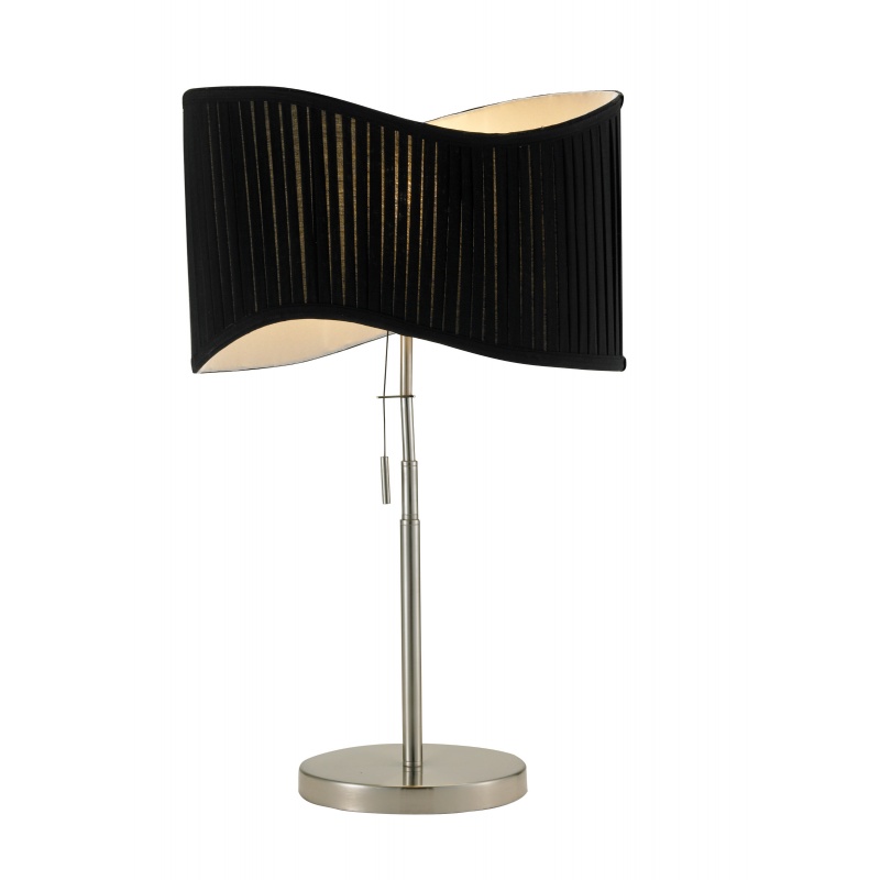 Adesso Satin Steel Symphony Table Lamp : Modern Table Lamps