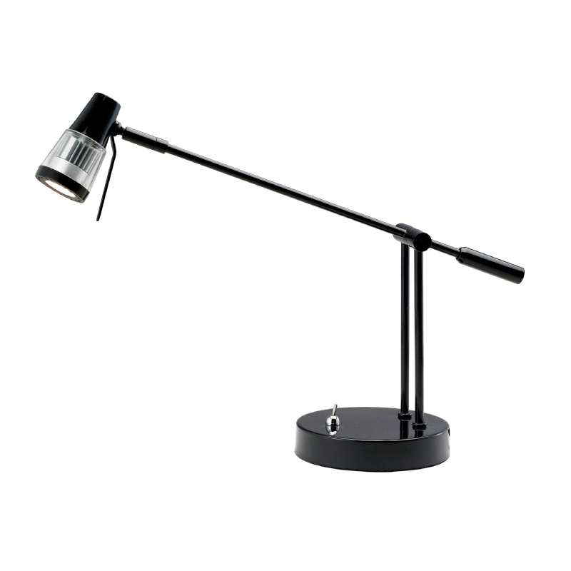 Lighting: Modern Table Lamps: Adesso Black Maestro Balance Arm Desk Lamp
