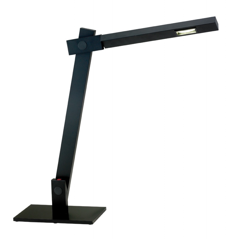Adesso Black Reach Desk Lamp : Modern Table Lamps