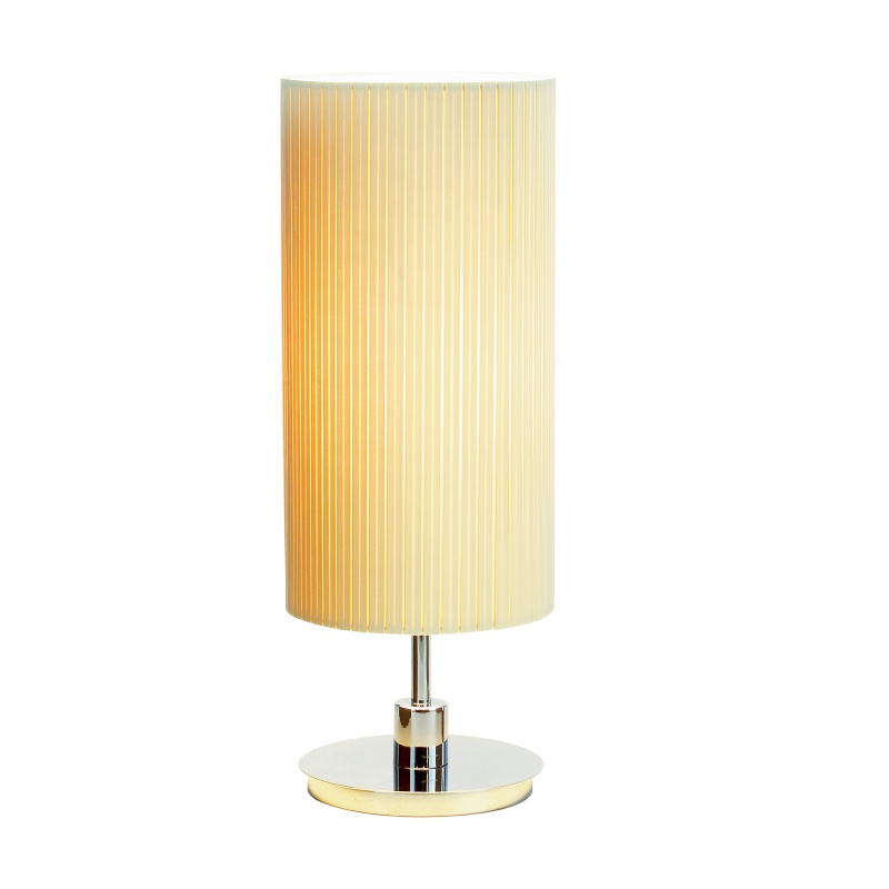 Adesso Chrome Hepburn Table Lamp : Modern Table Lamps