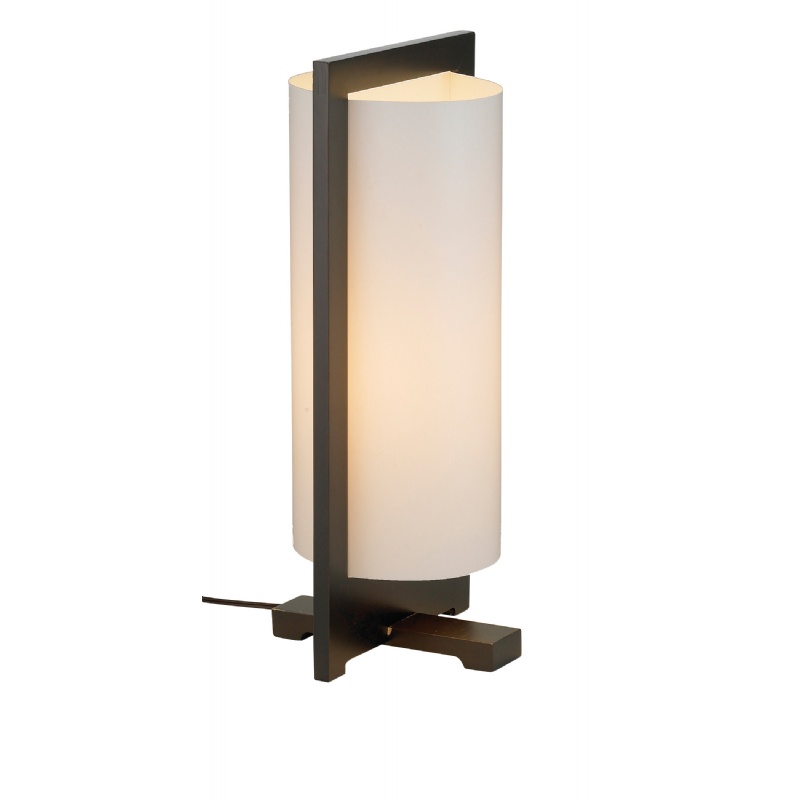 Adesso Walnut Zen Table Lamp : Modern Table Lamps