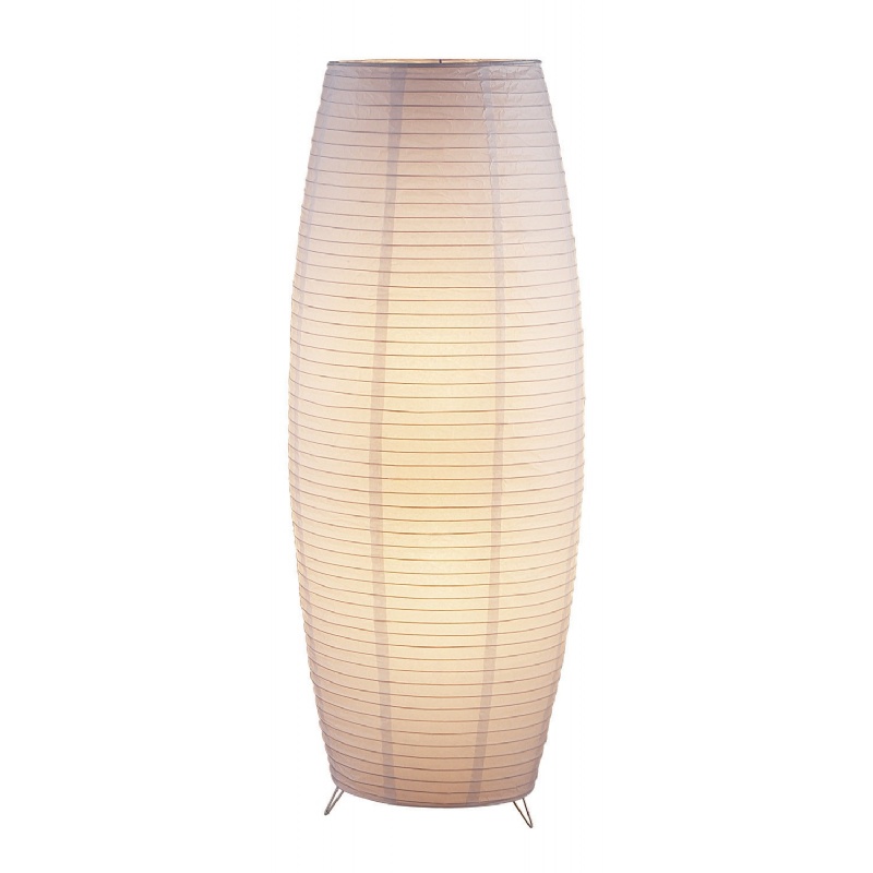 Adesso White Suki Floor Lantern : Floor Lamps
