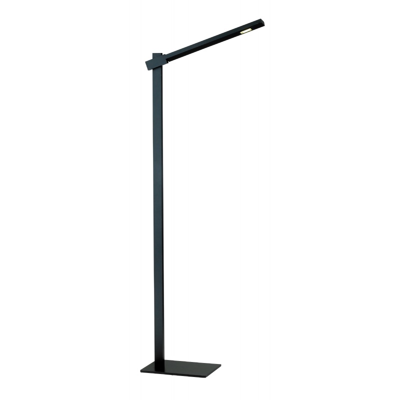 Adesso Black Reach Floor Lamp : Floor Lamps