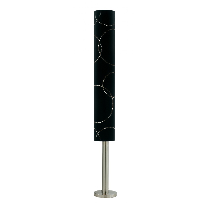 Lighting: Modern Table Lamps: Adesso Black Solaris Floorchiere®