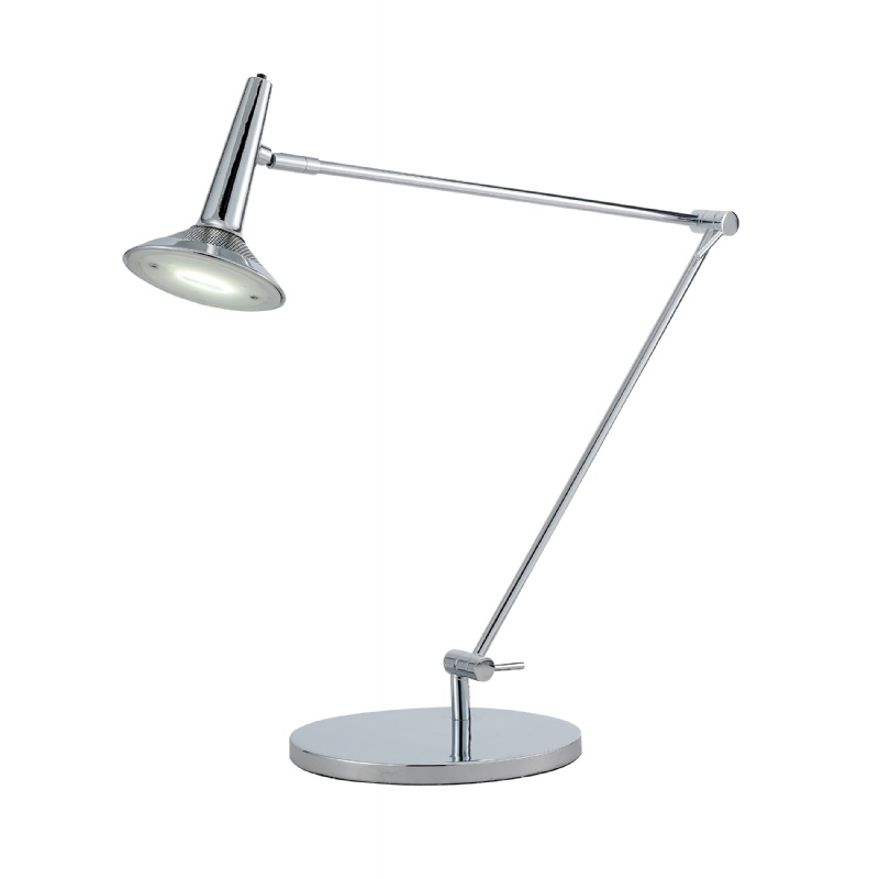 Adesso Chrome Radar Desk Lamp