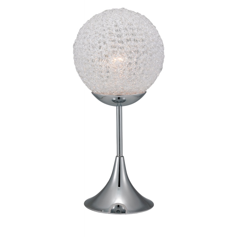 Adesso Chrome Frost Table Lamp