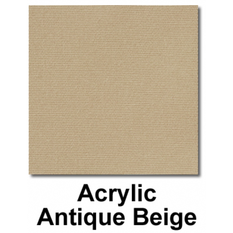 10 Feet Square Cantilever Umbrella with Base Acrylic Beige Top alternative photo #2