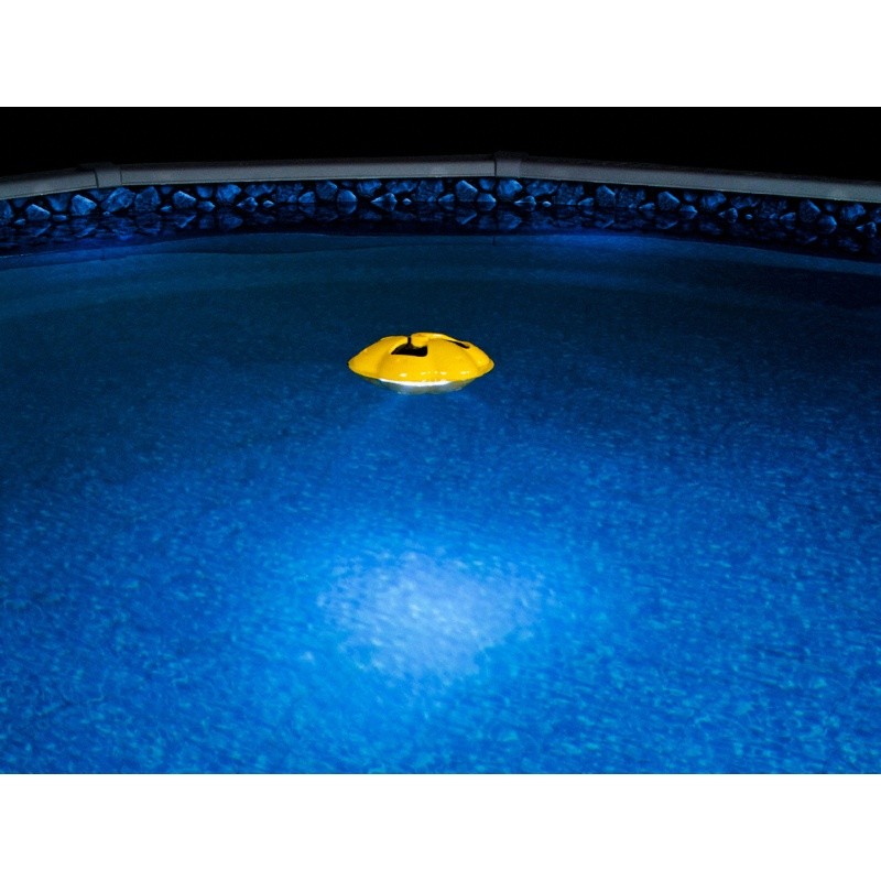 Pool & Beach: Pool Lights: Nova Yellow Floating Pool Light