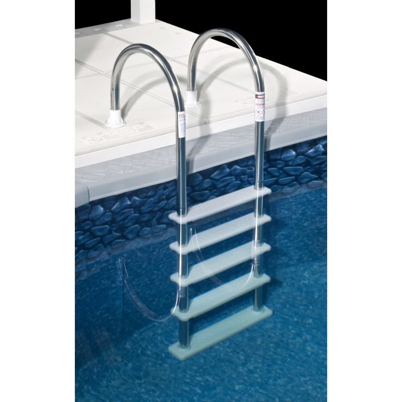 Pool & Beach: Pool Steps & Ladders: Blue Wave Standard Stainless Steel In-pool Ladder