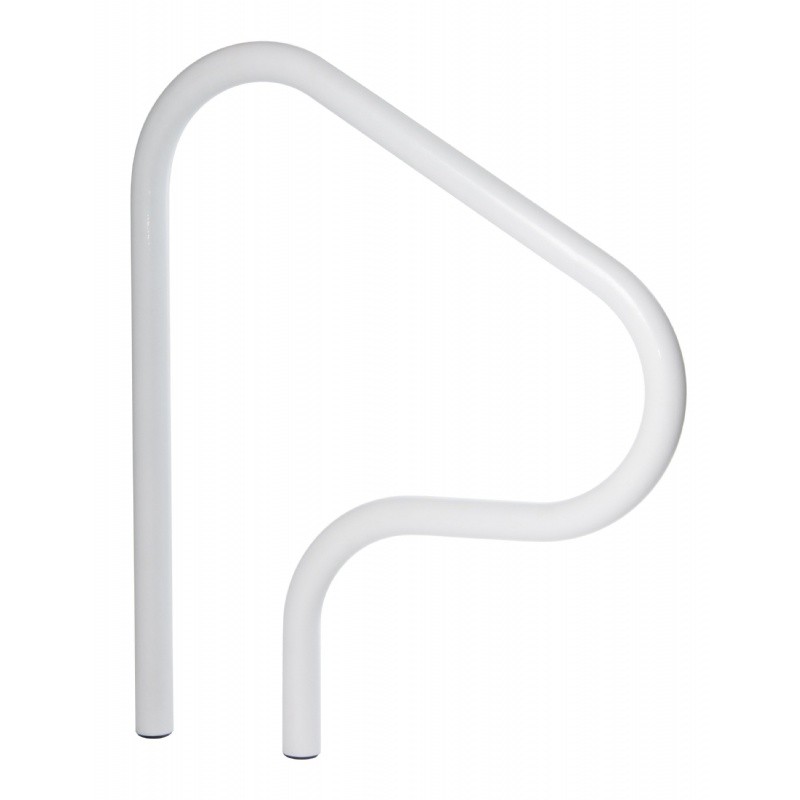 Pool & Beach: Pool Steps & Ladders: Salt Resistant Figure 4 In-Ground Rail - White