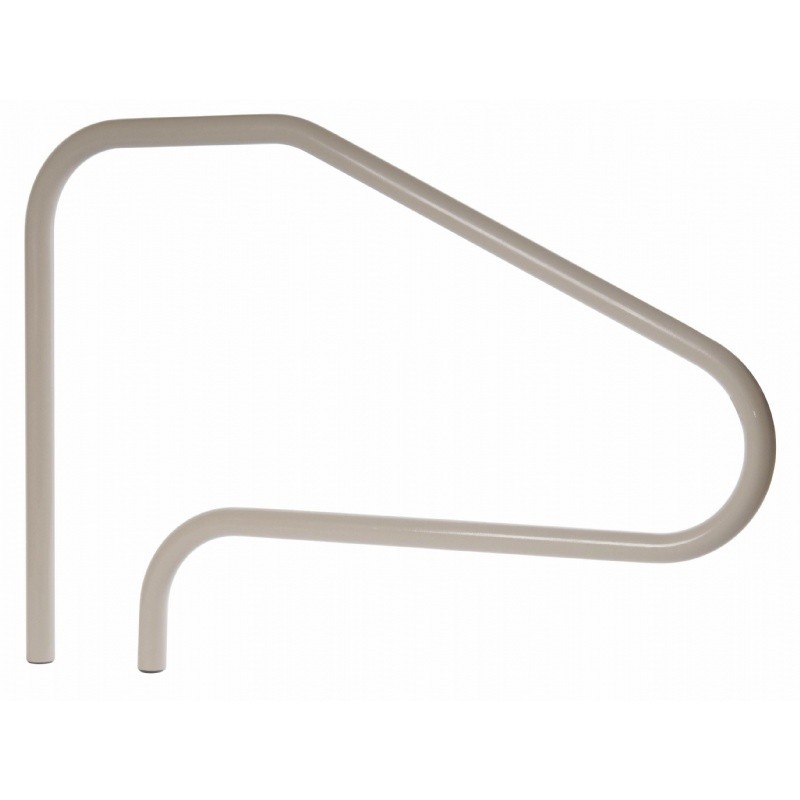 Pool & Beach: Pool Steps & Ladders: Salt Resistant In-Ground Step Handrail - White