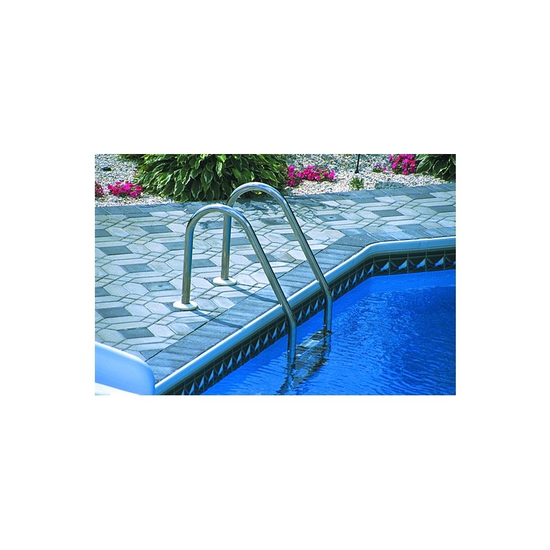Pool & Beach: Pool Steps & Ladders: In-Ground 3-Step Stainless Steel Ladder