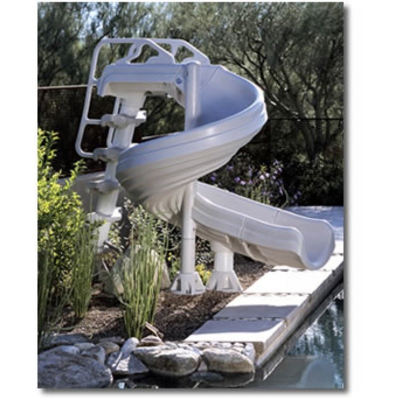 Pool & Beach: Water Slides: G-Force Pool Slide 360 Curve 6 Feet