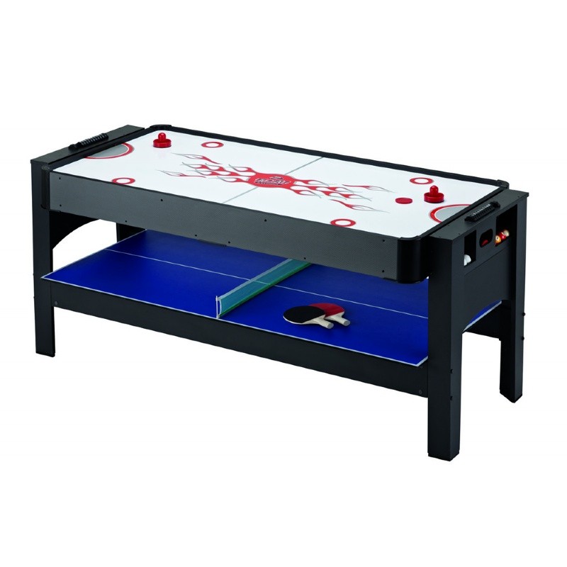 Home & Garden: Game Room Games: Carmelli 6 Foot 3-in-1 Flip Game Table Air Hockey, Table Tennis, Billiards