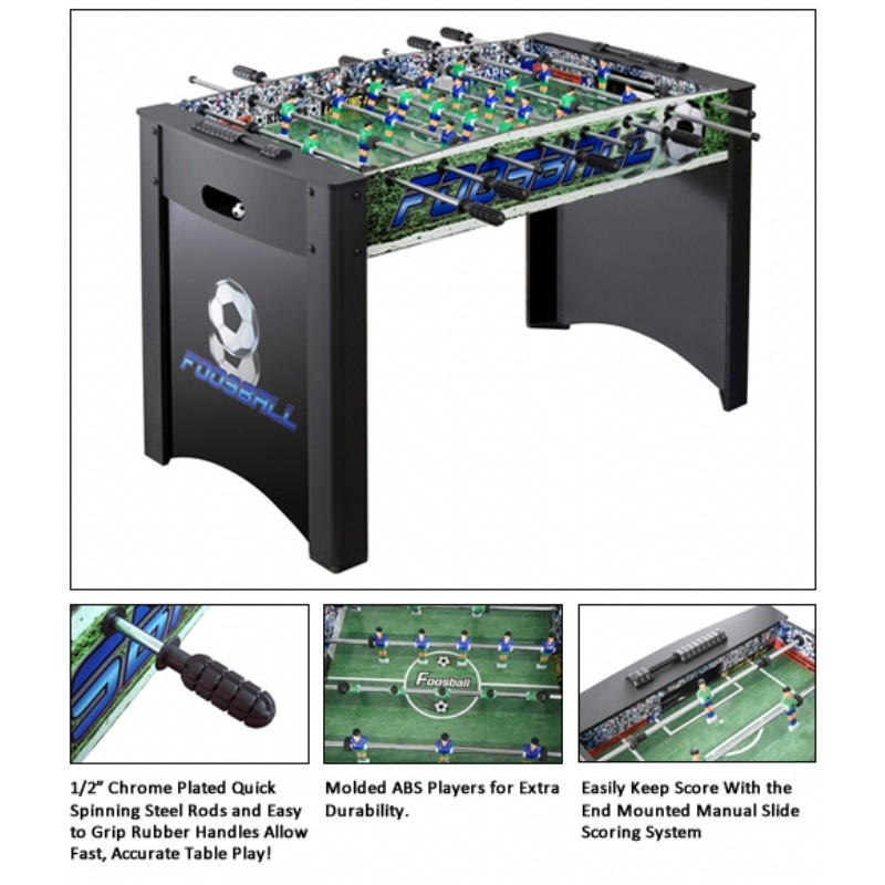 Home & Garden: Game Room Games: Playoff Soccer Foosball Table 48 inch