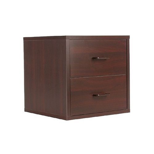 Organize it All 2 Drawer Cube Maple 84718