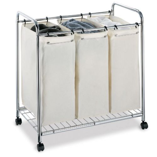 Organize it All 3 Section Laundry Sorter 1763