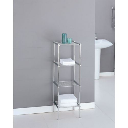 Organize it All Metro Bathroom 4 Tier Shelf 16984